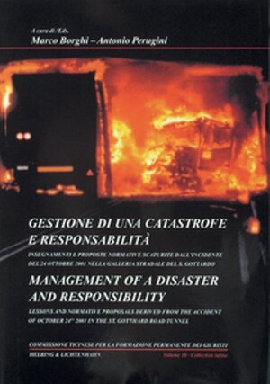 Buchcover Gestione di una catastrofe e responsabilità Management of a disaster and responsibility | Jörg Arnold | EAN 9783719022211 | ISBN 3-7190-2221-8 | ISBN 978-3-7190-2221-1