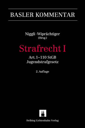 Buchcover Strafgesetzbuch  I + II / Strafrecht | Jürg B Ackermann | EAN 9783719022938 | ISBN 3-7190-2293-5 | ISBN 978-3-7190-2293-8