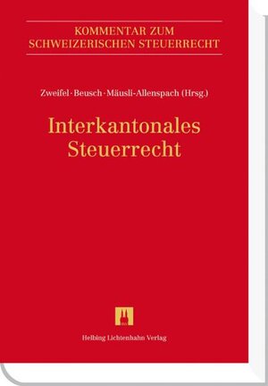 Buchcover Interkantonales Steuerrecht | Philipp Betschart | EAN 9783719022990 | ISBN 3-7190-2299-4 | ISBN 978-3-7190-2299-0