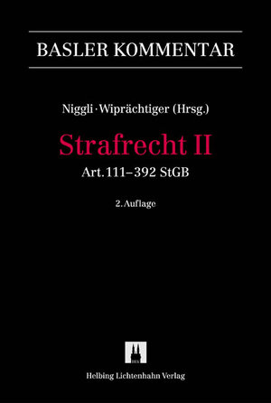 Buchcover Strafgesetzbuch  I + II / Strafrecht | Jürg B Ackermann | EAN 9783719023843 | ISBN 3-7190-2384-2 | ISBN 978-3-7190-2384-3