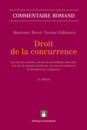 Buchcover Droit de la concurrence | Adrien Alberini | EAN 9783719024772 | ISBN 3-7190-2477-6 | ISBN 978-3-7190-2477-2