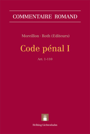 Buchcover Code pénal I | Yasmina Bendani | EAN 9783719024796 | ISBN 3-7190-2479-2 | ISBN 978-3-7190-2479-6