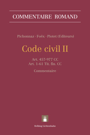 Buchcover Code civil II | Stéphane Abbet | EAN 9783719024819 | ISBN 3-7190-2481-4 | ISBN 978-3-7190-2481-9