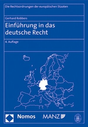 Buchcover Einführung in das deutsche Recht | Gerhard Robbers | EAN 9783719026240 | ISBN 3-7190-2624-8 | ISBN 978-3-7190-2624-0