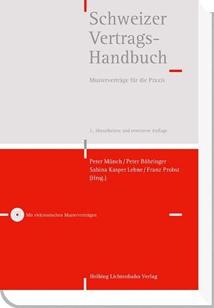 Buchcover Schweizer Vertragshandbuch | Andreas C. Albrecht | EAN 9783719027483 | ISBN 3-7190-2748-1 | ISBN 978-3-7190-2748-3