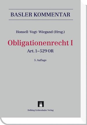 Buchcover Basler Kommentar OR I + OR II / Obligationenrecht I | Caterina Ammann | EAN 9783719029517 | ISBN 3-7190-2951-4 | ISBN 978-3-7190-2951-7