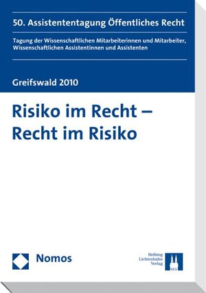 Buchcover Risiko im Recht - Recht im Risiko | Alfred G. Debus | EAN 9783719030933 | ISBN 3-7190-3093-8 | ISBN 978-3-7190-3093-3