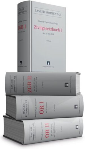 Buchcover Basler Kommentar OR I + OR II + ZGB I + ZGB II Quattro | EAN 9783719035822 | ISBN 3-7190-3582-4 | ISBN 978-3-7190-3582-2