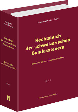 Buchcover Rechtsbuch der schweizerischen Bundessteuern | EAN 9783719036447 | ISBN 3-7190-3644-8 | ISBN 978-3-7190-3644-7