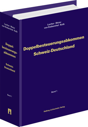 Buchcover Doppelbesteuerungsabkommen Schweiz – Deutschland 1971 und 1978  | EAN 9783719036522 | ISBN 3-7190-3652-9 | ISBN 978-3-7190-3652-2