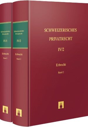 Buchcover Erbrecht Band IV/1 und IV/2: Kombi | Stephan Wolf | EAN 9783719037611 | ISBN 3-7190-3761-4 | ISBN 978-3-7190-3761-1