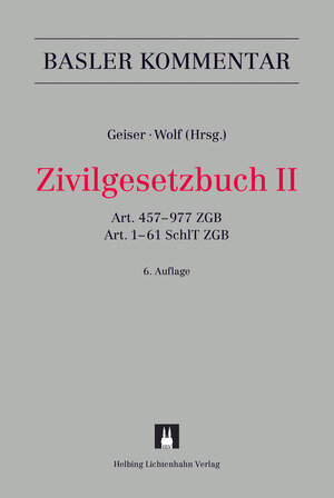Buchcover Zivilgesetzbuch II | Christoph Bauer | EAN 9783719039066 | ISBN 3-7190-3906-4 | ISBN 978-3-7190-3906-6