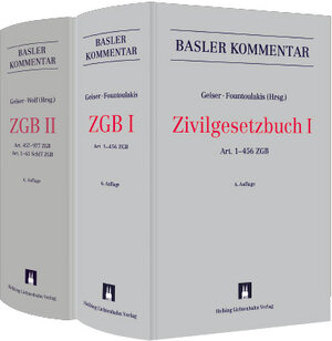 Buchcover Basler Kommentar Zivilgesetzbuch I + Zivilgesetzbuch II  | EAN 9783719039103 | ISBN 3-7190-3910-2 | ISBN 978-3-7190-3910-3