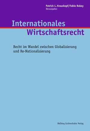 Buchcover Internationales Wirtschaftsrecht  | EAN 9783719040154 | ISBN 3-7190-4015-1 | ISBN 978-3-7190-4015-4