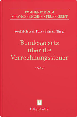 Buchcover Bundesgesetz über die Verrechnungssteuer | Martin Kocher | EAN 9783719040376 | ISBN 3-7190-4037-2 | ISBN 978-3-7190-4037-6