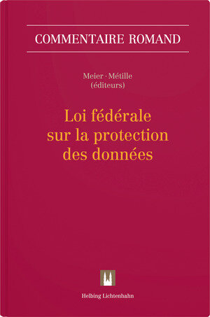 Buchcover Loi fédérale sur la protection des données | Yaniv Benhamou | EAN 9783719042837 | ISBN 3-7190-4283-9 | ISBN 978-3-7190-4283-7