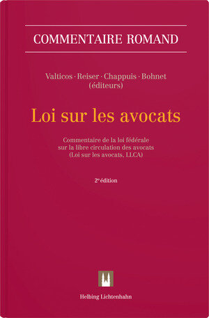 Buchcover Loi sur les avocats | Alain Bauer | EAN 9783719043391 | ISBN 3-7190-4339-8 | ISBN 978-3-7190-4339-1