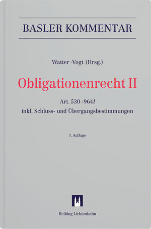 Buchcover Obligationenrecht II | Marcel Aebischer | EAN 9783719045135 | ISBN 3-7190-4513-7 | ISBN 978-3-7190-4513-5