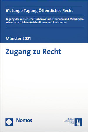 Buchcover Zugang zu Recht  | EAN 9783719045241 | ISBN 3-7190-4524-2 | ISBN 978-3-7190-4524-1