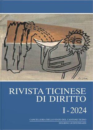 Buchcover Rivista ticinese di diritto I-2024  | EAN 9783719048655 | ISBN 3-7190-4865-9 | ISBN 978-3-7190-4865-5