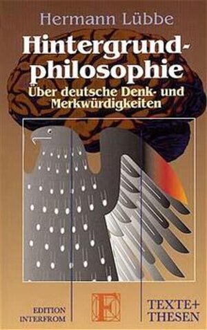 Buchcover Hintergrundphilosophie | Hermann Lübbe | EAN 9783720152730 | ISBN 3-7201-5273-1 | ISBN 978-3-7201-5273-0
