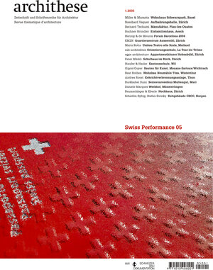 Buchcover Swiss Performance 05  | EAN 9783721205480 | ISBN 3-7212-0548-0 | ISBN 978-3-7212-0548-0