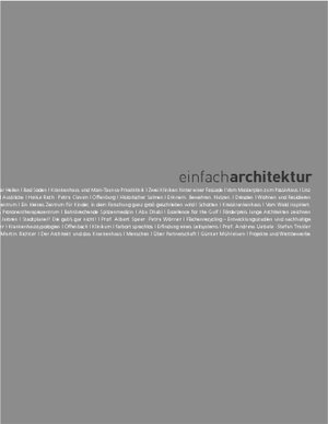 Buchcover einfach architektur. woerner und partner  | EAN 9783721208108 | ISBN 3-7212-0810-2 | ISBN 978-3-7212-0810-8