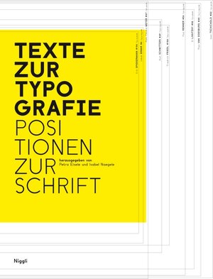 Buchcover Texte zur Typografie. Positionen zur Schrift  | EAN 9783721208214 | ISBN 3-7212-0821-8 | ISBN 978-3-7212-0821-4
