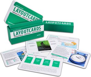 Buchcover Layoutcards | Reinhard Albers | EAN 9783721209112 | ISBN 3-7212-0911-7 | ISBN 978-3-7212-0911-2