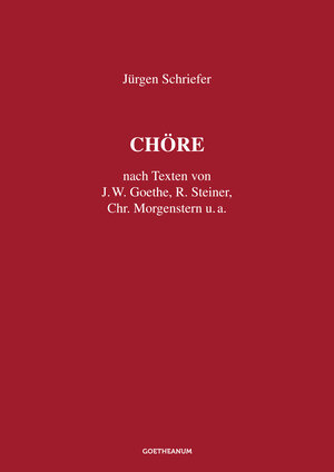Buchcover Chöre | Jürgen Schriefer | EAN 9783723512319 | ISBN 3-7235-1231-3 | ISBN 978-3-7235-1231-9