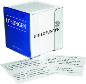 Buchcover Die Losungen 2018. Deutschland / Losungs-Box  | EAN 9783724522041 | ISBN 3-7245-2204-5 | ISBN 978-3-7245-2204-1