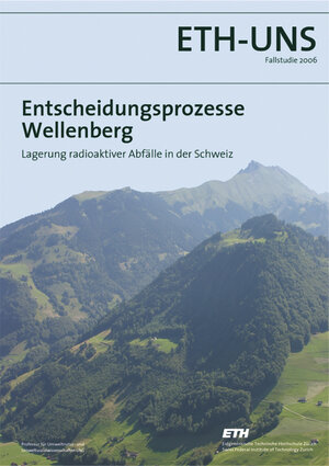 Buchcover Eintscheidungsprozesse Wellenberg  | EAN 9783725308873 | ISBN 3-7253-0887-X | ISBN 978-3-7253-0887-3