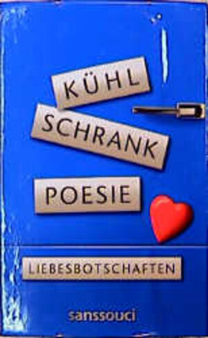 Kühlschrankpoesie, Wort- und Bildmagnete, Liebesbotschaften, 500 Wortmagnete