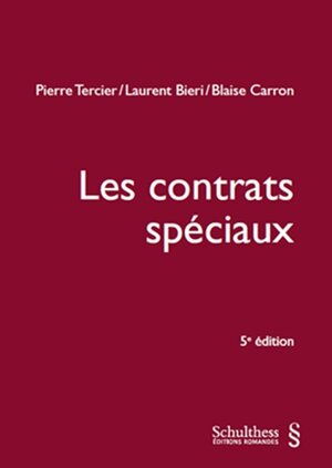 Buchcover Les contrats spéciaux | Pierre Tercier | EAN 9783725568918 | ISBN 3-7255-6891-X | ISBN 978-3-7255-6891-8