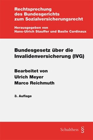 Buchcover Bundesgesetz über die Invalidenversicherung (IVG)  | EAN 9783725571062 | ISBN 3-7255-7106-6 | ISBN 978-3-7255-7106-2