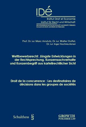 Buchcover Wettbewerbsrecht: Jüngste Entwicklungen in der Rechtsprechung.  | EAN 9783725571451 | ISBN 3-7255-7145-7 | ISBN 978-3-7255-7145-1