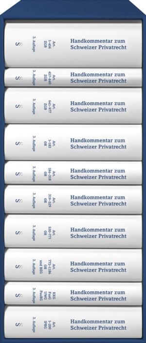 Buchcover Handkommentar zum Schweizer Privatrecht  | EAN 9783725573028 | ISBN 3-7255-7302-6 | ISBN 978-3-7255-7302-8