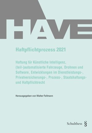 Buchcover Haftpflichtprozess 2021  | EAN 9783725583492 | ISBN 3-7255-8349-8 | ISBN 978-3-7255-8349-2