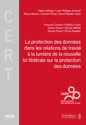 Buchcover La protection des données dans les relations de travail à la lumière de la nouvelle loi fédérale sur la protection des données  | EAN 9783725589760 | ISBN 3-7255-8976-3 | ISBN 978-3-7255-8976-0