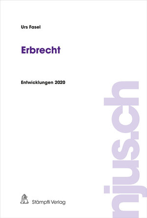 Buchcover Erbrecht | Urs Fasel | EAN 9783727206856 | ISBN 3-7272-0685-3 | ISBN 978-3-7272-0685-6