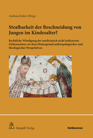 Buchcover Strafbarkeit der Beschneidung von Jungen im Kindesalter?  | EAN 9783727223082 | ISBN 3-7272-2308-1 | ISBN 978-3-7272-2308-2