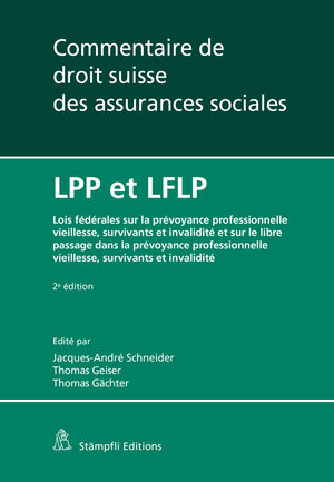 Buchcover LPP et LFLP  | EAN 9783727225789 | ISBN 3-7272-2578-5 | ISBN 978-3-7272-2578-9
