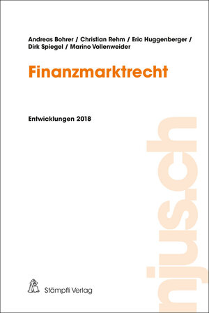 Buchcover Finanzmarktrecht | Andreas Bohrer | EAN 9783727226656 | ISBN 3-7272-2665-X | ISBN 978-3-7272-2665-6