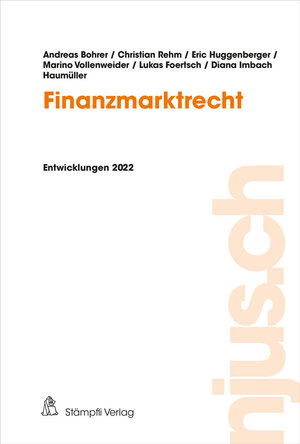 Buchcover Finanzmarktrecht | Andreas Bohrer | EAN 9783727244629 | ISBN 3-7272-4462-3 | ISBN 978-3-7272-4462-9