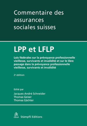Buchcover LPP et LFLP | Gertrud E. Bollier | EAN 9783727245565 | ISBN 3-7272-4556-5 | ISBN 978-3-7272-4556-5