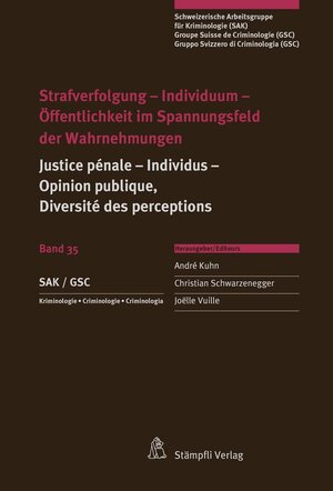 Buchcover Strafverfolgung - Individuum - Öffentlichkeit im Spannungsfeld der Wahrnehmungen | Lorenz Biberstein | EAN 9783727245947 | ISBN 3-7272-4594-8 | ISBN 978-3-7272-4594-7