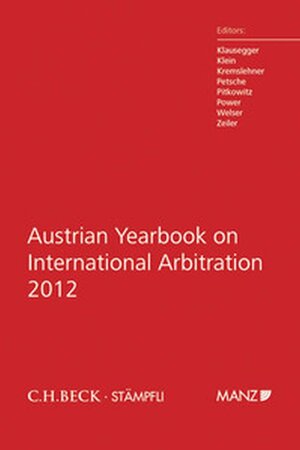 Buchcover Austrian Yearbook on International Arbitration | Peter Klein | EAN 9783727277153 | ISBN 3-7272-7715-7 | ISBN 978-3-7272-7715-3