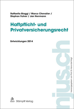 Buchcover Haftpflicht- und Privatversicherungsrecht | Marco Chevalier | EAN 9783727281556 | ISBN 3-7272-8155-3 | ISBN 978-3-7272-8155-6