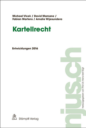 Buchcover Kartellrecht | Michael Vlcek | EAN 9783727281846 | ISBN 3-7272-8184-7 | ISBN 978-3-7272-8184-6