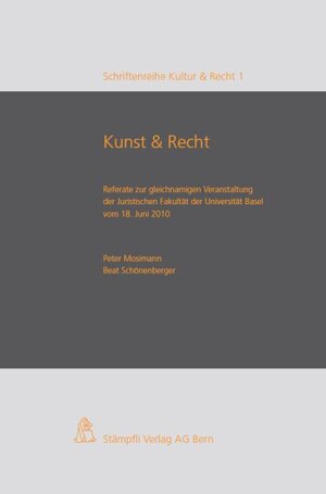 Buchcover Kunst & Recht  | EAN 9783727287558 | ISBN 3-7272-8755-1 | ISBN 978-3-7272-8755-8